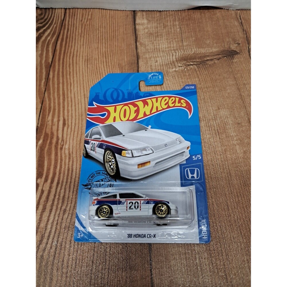 New Mattel 2017 Hot Wheels Honda Series 5/5 White 88 Honda CRX